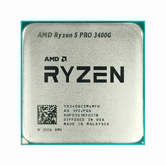 used5 PRO 3400G R5 PRO 3400G 3.7 GHz Quad-Core Eight-Thread 65W CPU Processor YD340BC5M4MFH Socket AM4