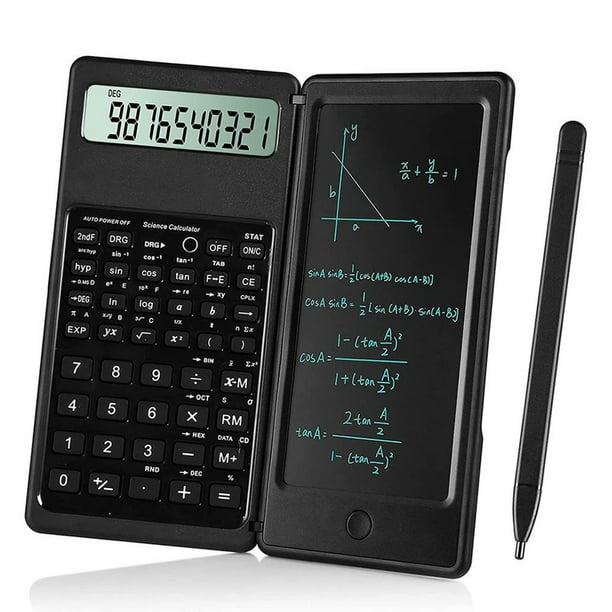 Calculadora científica Methold de 6 pulgadas con pantalla LCD y lápiz óptico