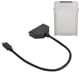 thumbnail image 2 of Adaptador SATA TypeC 2,5 pulgadas USB 3.0 10G SSD HDD Unidad de disco duro Caja de protección de cable (gris), 2 of 5