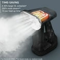 thumbnail image 3 of Rowenta Pure Force 3 in 1 Steamer and Iron, Vertical Steaming, Horizontal Ironing, Black, DR8855, 3 of 12