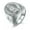 Silver, variant on Virgin Mary Ring for Men Women Silver Stainless Steel Band Jewelry Gold Cross-Gold-13
