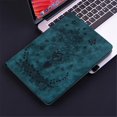 thumbnail image 6 of Case for Samsung Galaxy Tab S9+ 【12.4 inch】 , Butterfly & Rose Embossed Magnetic Clasp Stand Premium Multi-Angle Flip PU Leather Case with Stylus Holder Tablet Case,Blue,For Galaxy Tab S9+, 6 of 7