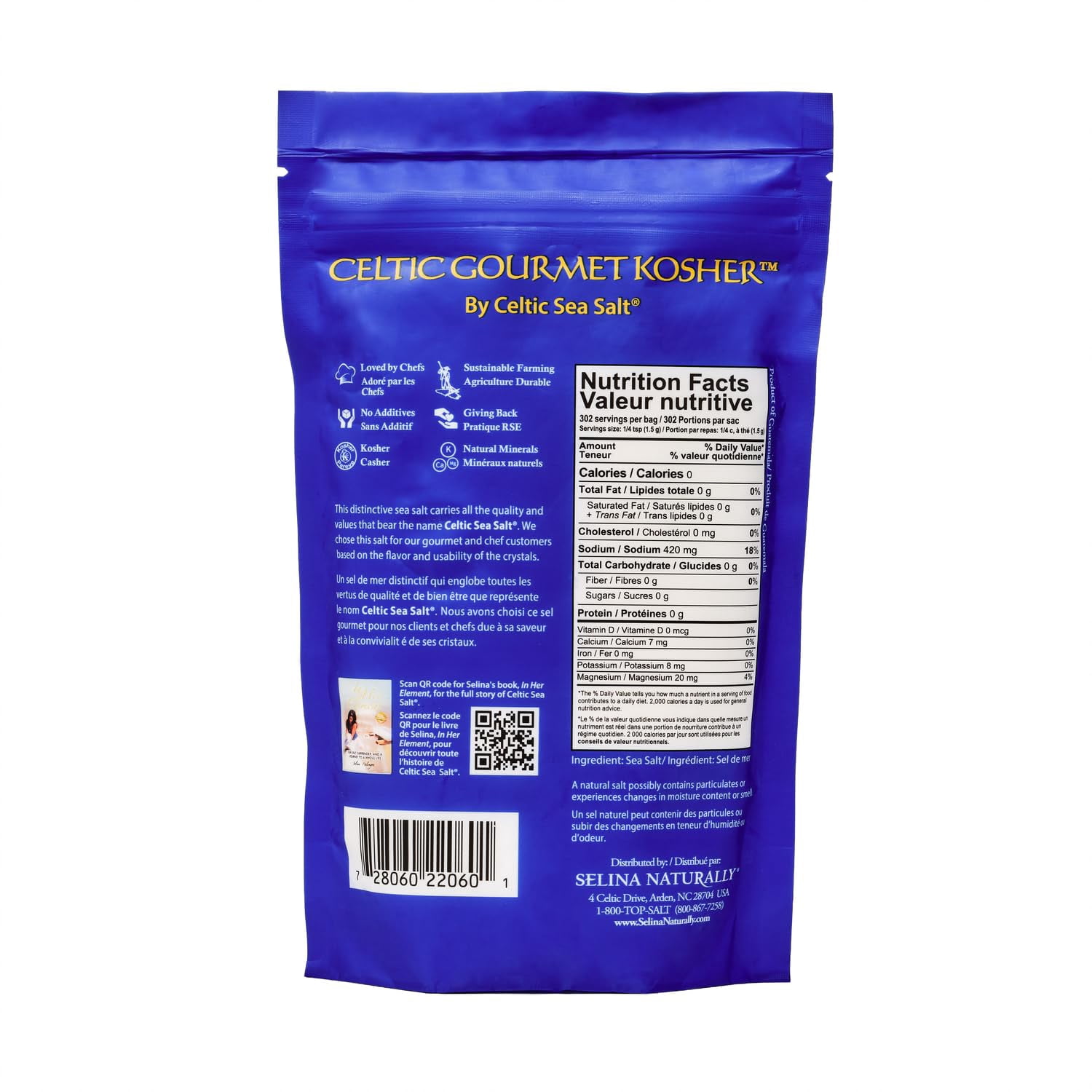 (Pack of 6) Celtic Gourmet Salt 1 Lb