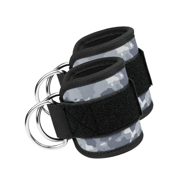 Correas de tobillo Colamx para máquina de Cable 2 uds Gris