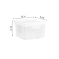 thumbnail image 1 of Kitchen Sealed Tank, Transparent Food Container, Moisture-Proof Storage, 3-Size Stackable Plastic, Kitchen Storage Supplies, Dry Food Freshness Preservation & Classification for Home Cooks, 1 of 2