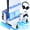 Black, variant on PS5 Stand Cooling Station with Dual PS5 Charging Dock, QQV PS5 Accessories Cooling Fan for PS5 Pro, Slim,Disc, Digital