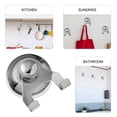 thumbnail image 4 of Stainless Steel Suction Cup Hook Shower Suction Hook Kitchen Hook Coat Hook, 4 of 8