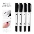 thumbnail image 4 of Stylo Acrylique pour Ongles, Double Extrémité (0.5mm,1.0mm), Réutilisable, Résistant à l'Eau, pour Manucures DIY, Salons de Manucure, 4 of 7