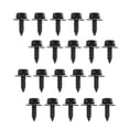 thumbnail image 5 of CROSSDESIGN Firewall and Splash Shield Screws- M6.3 x 20mm Long- 10mm Hex-Black Fit For Toyota, 5 of 9