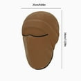thumbnail image 2 of Qholemyo Sports Riding Ski Mask Outdoor Cold Mask Windproof Hood Motorcycle Helmet Liner Cap Fleece Mask And Fleece Mask Integrated Cap, Warm Face Wrap, Durable Motorcycle Mask, 2 of 5