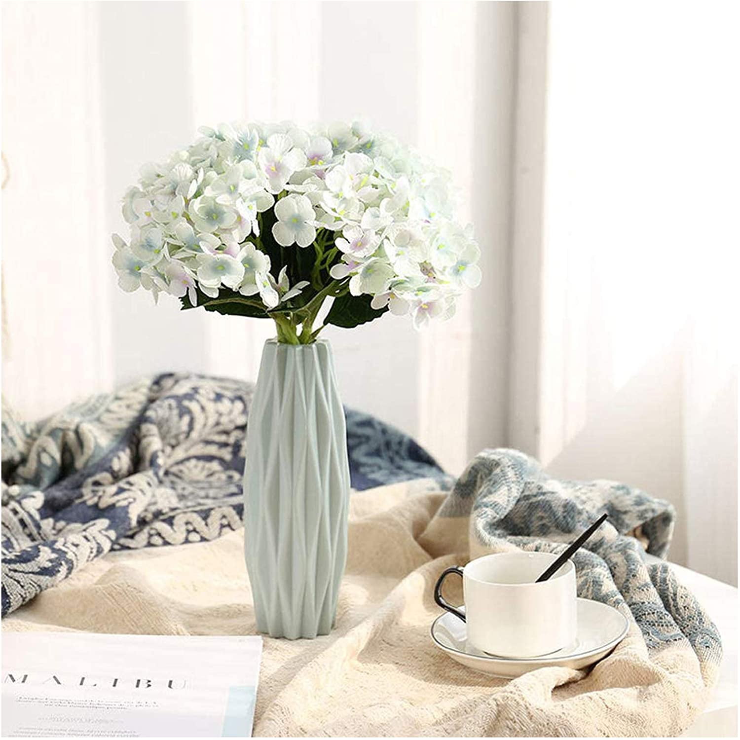 Plastic Vases for Flowers, Geometric Flower Vases