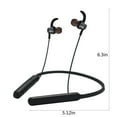 thumbnail image 3 of Hwkond Ear Buds Or Earbuds Wireless Sports Bluetooth Headset Item Hanging True Stereo Bluetooth 5.0 Pluggable Card 25% Off Promotion, 3 of 9