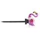 thumbnail image 3 of Solar Outdoor Lamp Flamingo Courtyard Light Rosy 44X8.5Cm Garden Decoration 1Pc, 3 of 4