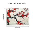 thumbnail image 3 of ONETECH  Traditional Chinese Painting of Plum Blossom Canvas Prints Framed Red Plum Blossom Wall Art Plum Flowers Print Painting, 3 of 6