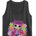thumbnail image 3 of LOL OMG! Fashion Dolls - Skater Chick w/ Flowers - Women's Racerback Tank Top, 3 of 5