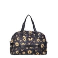thumbnail image 4 of No Boundaries Women's Dome Weekender Bag, Black Sunflower, 4 of 5