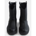 thumbnail image 3 of Justice Little and Big Girls' Faux Leather Moto Boots, 3 of 5