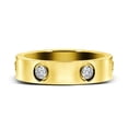 thumbnail image 1 of JeenMata Alianza de Boda Clásica Anillo de Bodas de Amor: Regalo de Aniversario y Significativo para Mujeres en Baño de Oro Amarillo, 1 of 6
