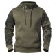 thumbnail image 1 of Gibobby Sudaderas con capucha para hombre Sudadera con capucha de forro polar casual de gran tamaño(Verdemilitary,G), 1 of 5