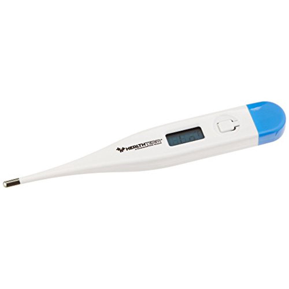 GF Health 1858 Digital Thermometer, Rigid Tip, 60 Second, Bulk (Pack of