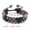 8MM, variant on Metaphy Classique Double Amethyst Beaded Bracelet Crystal Chakra Bangle Energy