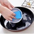 thumbnail image 2 of Washcloths for Kitchen Dishwashing 20pc Sponge Wipe Double-Sided Kitchen， Dining & Bar (Multicolor, One Size), 2 of 7