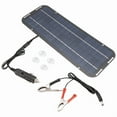 thumbnail image 2 of 12V 60W Solar Panels Charger Car Motorcycle Kick Scooter Portable Solar Panel Car Charger Battery Efficient Maintenance, 2 of 8