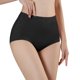 thumbnail image 1 of Ropa interior sin costuras de cintura alta para realzar los glúteos para mujer - Mezcla de algodón, tanga sexy con control de abdomen, 1 of 5
