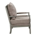 thumbnail image 4 of OSP Home Furnishings Abbott Chair in Dolphin Fabric with Brushed Grey Base K/D, 4 of 8