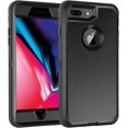 thumbnail image 1 of GHSDFBB Case for iPhone 7 Plus/iPhone 8 Plus with Screen Protector [Shockproof] [Dropproof] [Dust-Proof], 3 in 1 Full Body Rugged Heavy Duty Case, Compatible with iPhone 7 Plus/8 Plus 5.5-inch,B, 1 of 7