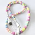 thumbnail image 3 of Beaded Cords Multi Fast Beaded Phone Charger Cable Beaded USB Multi Charger Iphones In USB To C Fast Charging Beaded Light green+green, 3 of 9