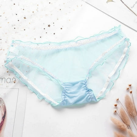 

Qcmgmg Women Breathable Stretch Sexy Panties Women s Regular Solid Color Cotton Underwear