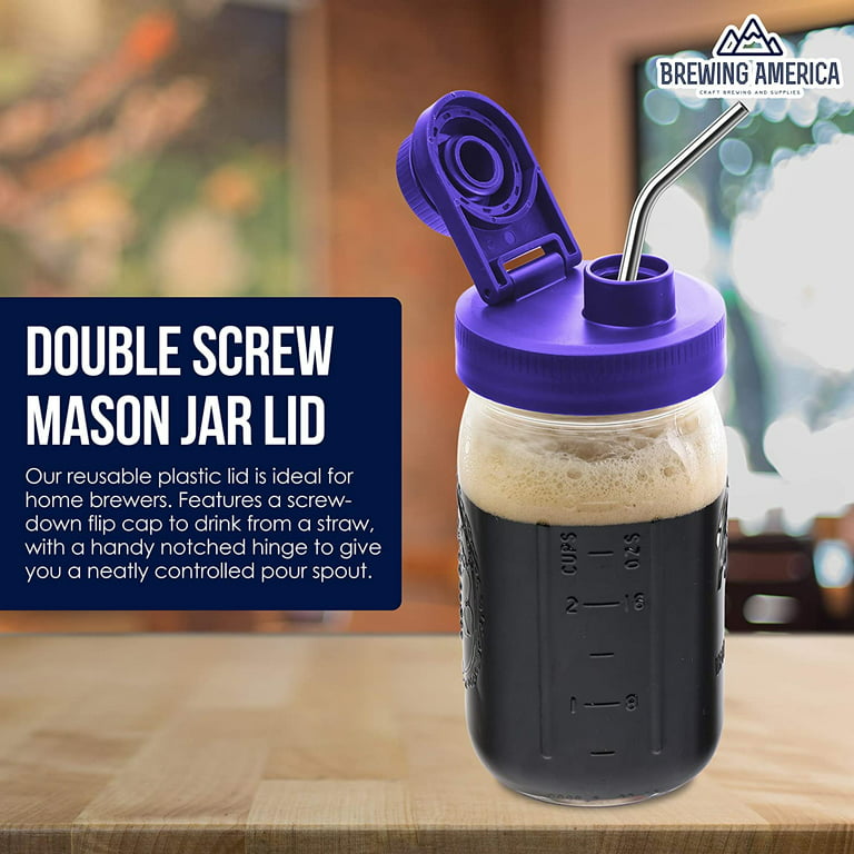 32 Oz Wide Mouth Mason Jar Cup, Mason Jar Tumbler, Mason Jar Tumbler Cup, Mason  Jar Straw Cup, Glass Cup, Wide Mouth Mason Jar Tumbler 