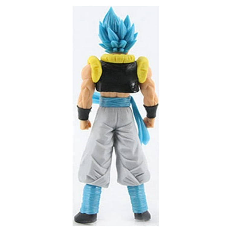 Dragon Ball Z Blue Black Goku Vegeta Gogeta Jiren Broly Action Figures  Model