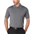 thumbnail image 1 of Polo de rugby jaspeado PGA Tour para hombre gris extragrande, 1 of 1