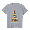 thumbnail image 7 of Towmus Christmas T Shirts Women Merry and Bright Graphic Tee Casual Xmas Holiday Shirt Tops, 7 of 7