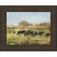 thumbnail image 1 of Somerset House Publishing 7004 20,5 x 25,5 Po vers l'Extérieur II&44; Impression Fine Art Texturée Encadrée - Marron, 1 of 1