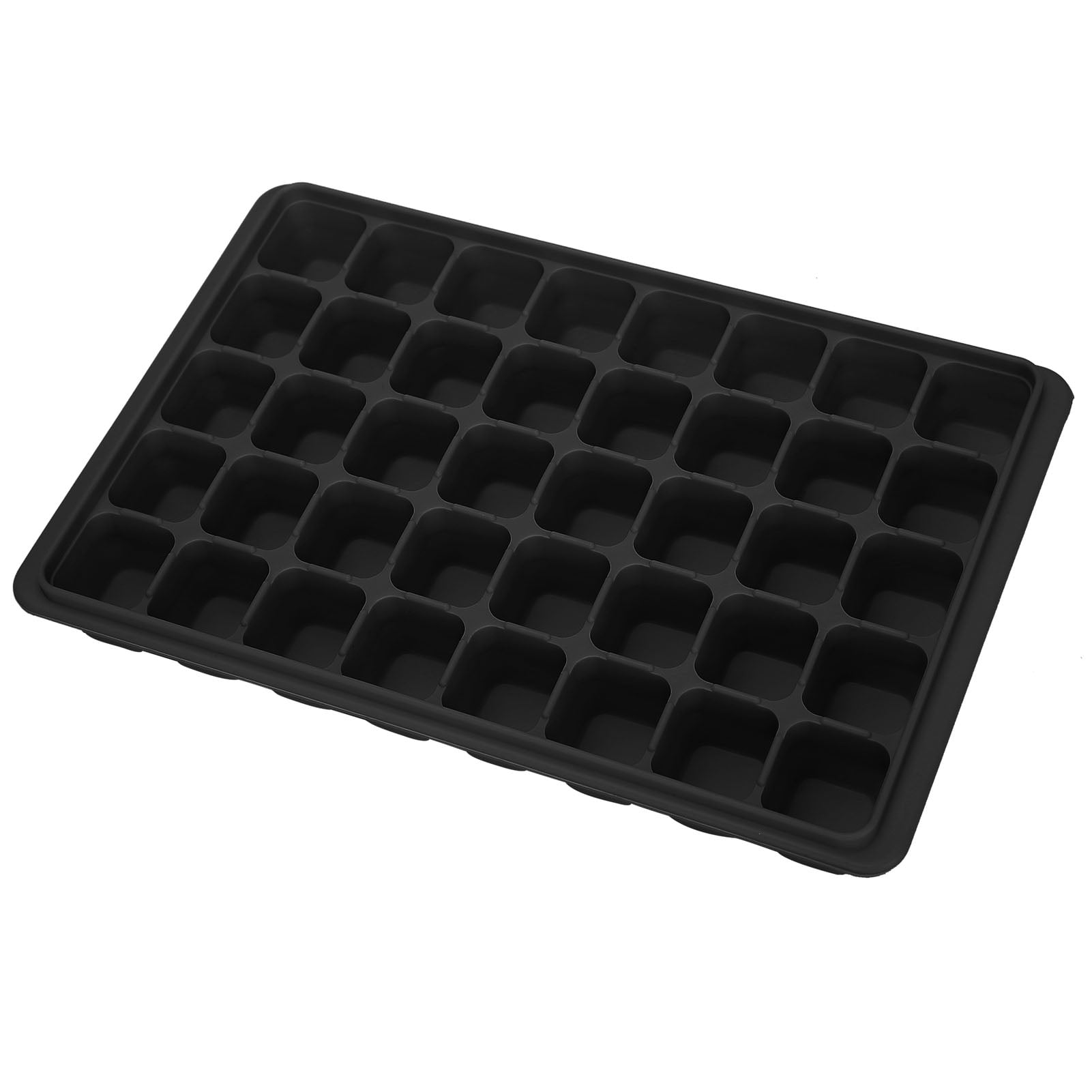 Ice Cubes Trays Molds, Reusable Durable Ice Cubes Tray, For Kitchen 22 X 14 X 3cm Home Bar Black