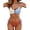 Color Block1, variant on Top-kevin Blooming Jelly Womens Sexy 2 Piece Bikini Sets Cheeky High Cut Bathing Suit Color Block Textured U-Wire Swimsuits