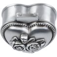 thumbnail image 3 of AVEKI Jewelry Box, Innovative European Style Vintage Exquisite Rose 3D Embossment Mini Trinket Storage Box(Heart) 0517M, 3 of 8