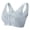 A-Grey13, variant on Daisy Bras For Older Women Front Closure Breathable Comfort Wirefree Push Up Bras Everyday Comfort Sleep Bralettes