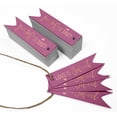 thumbnail image 3 of Inkdotpot Pack Of 50 Love Is Sweet Wedding Favor Paper Tags Craft Real Rose Gold Foil Hang Tags, 3 of 6