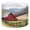 Color 2, variant on Linen Drum Lamp Shades Rustic Farmhouse Vintage Barn Country Field Landscape Rustic 13" x 13" x 10" Lampshade for Table Lamps Floor Lamps Lamp Shade Replacement Easy Assembly Required