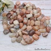 3.53oz Lot Multi Stone Tumbled, Reiki Healing, Beach Stone, Wiccan Stone