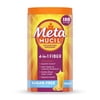 Metamucil Fiber Supplement, Sugar Free Fiber Powder for Digestive Health, Orange, 180 Servings
