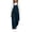 Navy, variant on akafmk Corduroy Overalls for Women Adjustable Strap Wide Leg Jumpsuit Dressy Casual Long Pants with Pockets Fall Winter Outfits, Size 2XL