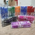 thumbnail image 6 of Heat Erasable Pens 12 Pack - Multicolor Marking Pens with Disappearing Ink - Frixion Style Erasable Pens for Drawing Planning - Rainbow, 6 of 8