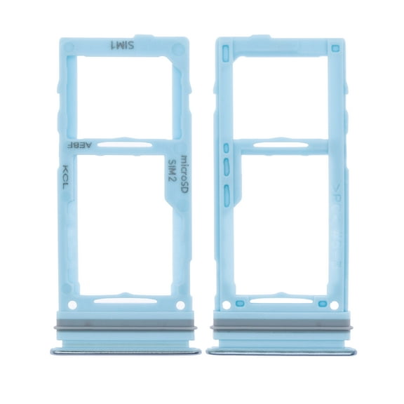 Replacement Dual Sim Card Tray Compatible For Samsung Galaxy A52 4G (A525 / 2021) / 5G (A526 / 2021) A52S 5G (A528 / 2021) (Awesome Blue)