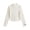 White, variant on Girl Mock Neck Long Sleeve T Shirt Soft Basic Pullover Top Print Sweatshirt