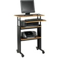 thumbnail image 3 of Safco MUV Stand-Up Adjustable Height Computer Workstation in Cherry, 3 of 3